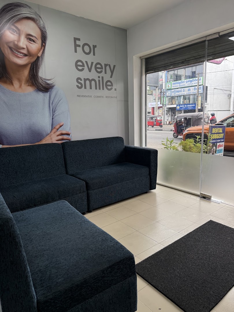 Clinic waiting area beside the Kandy Road entrance